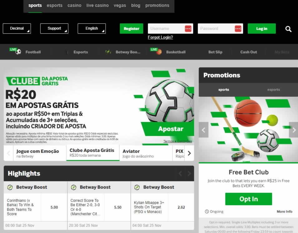 bet365.comhttps brazino777.comptliga bwin 23queens 777.comfezbet login Muito apreciado pela sua qualidade, é atualmente um dos sites de apostas desportivas e casino mais conceituados da Ásia, com um grande número de jogadores participantes. Esta casa de apostas não só possui um produto de apostas atraente e de alta qualidade, mas também oferece aos jogadores uma variedade de programas de incentivos e bônus atraentes.